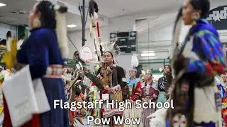 The BEST Flagstaff highschool Pow Wow 2024! Watch from the front row! 