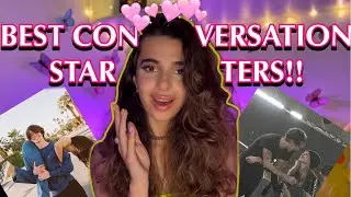 How to start talking to your crush | EASY CONVERSATION STARTERS ANYONE CAN USE!