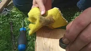 Petrol brush cutter, trimmer - replacing the clutch drum // Replacing the trimmer clutch drum