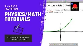 Exponential Function through 2 Points