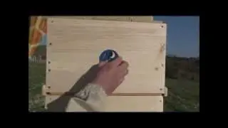 Round Bee Entrance - Yuvarlak Arı Girişi