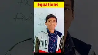 Pair of linear equations in two variables | Class 10 | Class 10 maths #shorts #maths #mathstricks