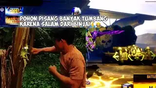 BALASAN POHON PISANG BANYAK TUMBANG KARENA SALAM DARI BINJAI 🙏😂