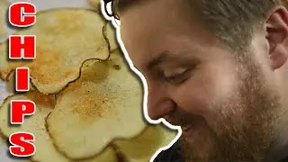 Phil Makes Potato Chips in the Microwave