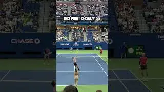 Wild Point between Iga, Sebastian Korda, Matteo Berrettini and Jasmine Paolini 😅