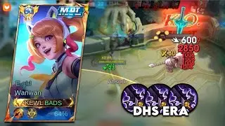 WANWAN DHS MAKES WANWAN SUPER EFFECTIVE TO DOMINATE IN GOLD LANE!! (99.99% BROKEN)