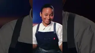 chef grabs some unusual ingredients for her pizza dish 👀 