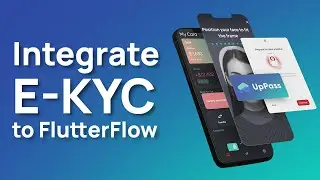 10-minute eKYC biometrics verification integration with UpPass on FlutterFlow (no-code!)