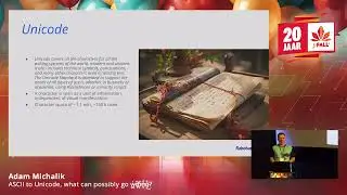 J-Fall 2023: ASCII to Unicode, what can possibly go w̵̳̓r̸̡̽ǒ̴̝n̴̬ͣg̶ͤ͜? - Adam Michalik