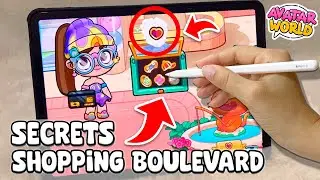 😱👉SECRETS SHOPPING BOULEVARD IN PAZU AVATAR WORLD, NEW UPDATE