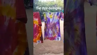 Tie dye competition Amazing designs Harvest Public School #tiedye #tiedyefashion