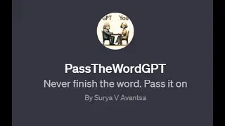 PassTheWordGPT Game