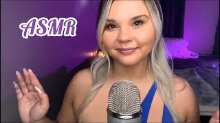 ASMR Slow Delicate Whispers TINGLES 💫GALORE💫Marshmallow Eating GENTLE Tapping & Claw Clip Triggers
