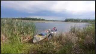 1:9 Little Storm... Big Lake, Lake Winnie, Paddling the Mississippi River Mile 1250 to 1244