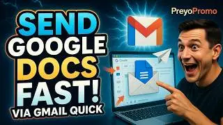 How to Email a Google Doc ! Fastest Way to Send Google Docs via Gmail - No More Attachments!