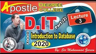 lecture 3 Introduction to Database (DIT 2020) Database models