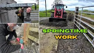 Spring Loaded Crush Gate Mod || Heavy Steel Post Straightening