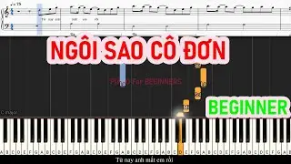 NGÔI SAO CÔ ĐƠN - JACK | PIANO For BEGINNERS