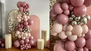 Pink Balloon Garland Party Decoration