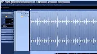 Cubase 6.5 - slicing up drum beats and changing tempo