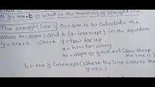 ex1 what is linear function.