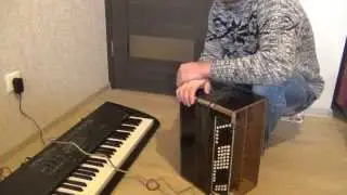 Баян для работы с синтезатором.