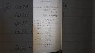 formulas# trigonometry #mathematics #monga #numbersystem #govt