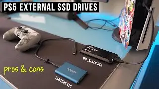 Pros and Cons of PS5 External Storage SSD Drives - WD Black P50 ssd Install