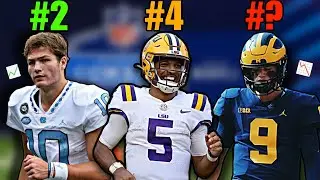 Post-Combine Quarterback Rankings! | 2024 NFL Draft Quarterback Prospects and QB Rankings