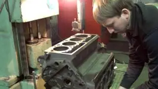 Расточка и хонинговка цилиндров v8 6.2 L ( часть 1)