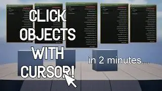 Interact with 3D objects using 2D mouse cursor | Unreal Engine 5 Tutorial