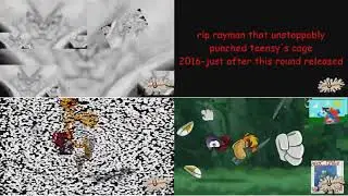Eighth 4 rounds of the Third Rayman VideoPad Tennis played at once