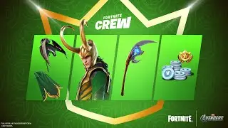 Fortnite 2:7 Fortnite Crew Loki Unlock