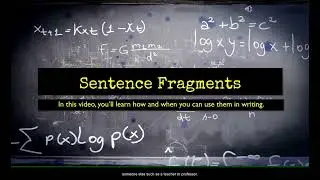 Understanding and Using Sentence Fragments
