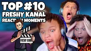 JOSIAHGAMESTV'S TOP 10 FRESHY KANAL REACTION MOMENTS! RAP BATTLES & CYPHERS!