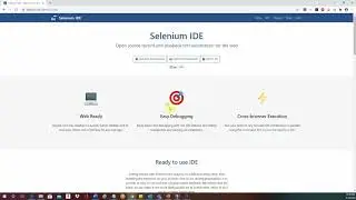 Selenium IDE Setup Record and Playback