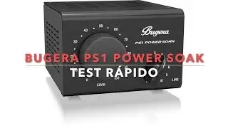 Bugera PS1 Power soak test