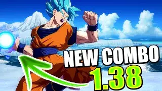 DBFZ new patch 1.38 - New GOKU combo is awesome!!