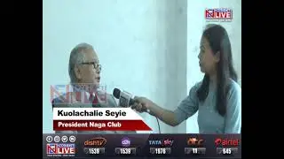 Was compelled to act, says Naga Club President Kuolachalie Seyie