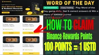 How to Use Binance Rewards Points | WODL REWARDS CLAIM | Free USTD CLAIM😱
