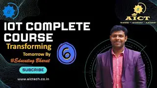 IOT 6TH CLASS || LEARN FROM TODAY BY KRISHANA KUMAR || AICT