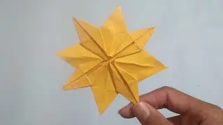 How to make an Origami Star | Christmas decoration Idea | Last minute Idea