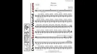 Drum Score - Miley Cyrus - Flowers (Preview)