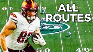 Ben Sinnott Preseason NFL Debut | Every Route