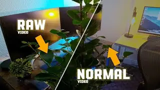 Raw video on Smart phone