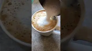 Try an Americano for Morning Routine: Dairy-Free Espresso with Almond Milk & Brown Sugar