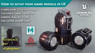 How to Setup Your 3D Game Models in Unreal Engine