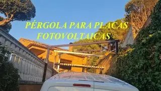 Pérgola para placas fotovoltaicas. Nuevos proyectos para el 2022.