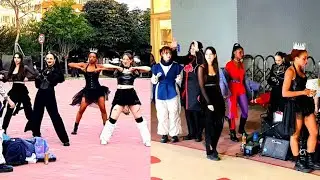 [STREET ARTIST] NOVA, MULTINATIONAL DANCE TEAM. HALLOWEEN HONGDAE BUSKING. 241031.