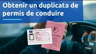 Obtenir un duplicata de permis de conduire